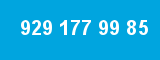 929 177 99 85 929 177 99 85